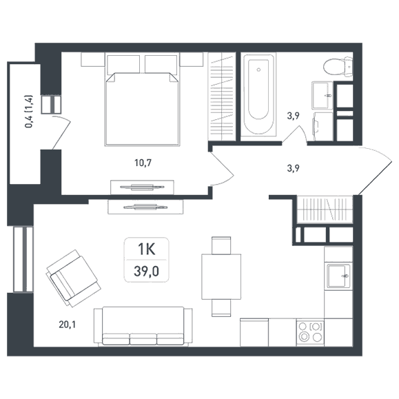 План квартиры