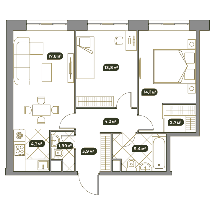 План квартиры