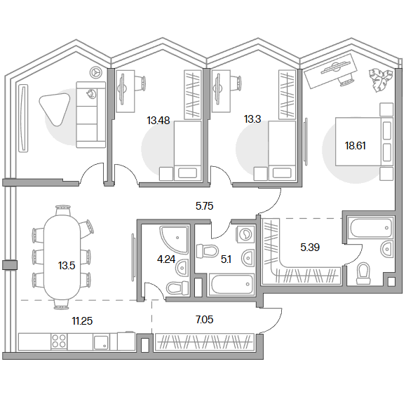 План квартиры