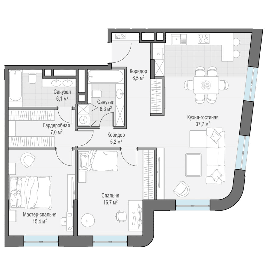 План квартиры