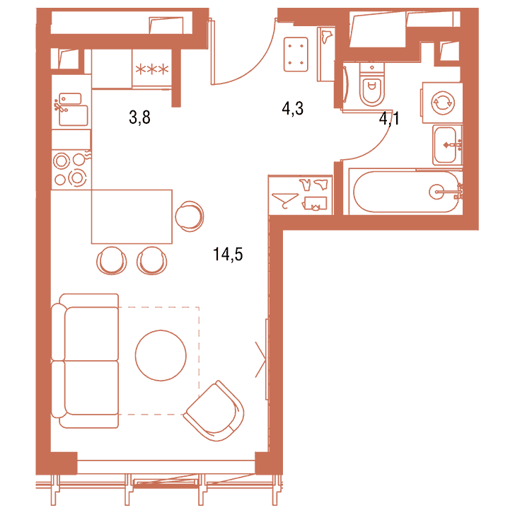 План квартиры