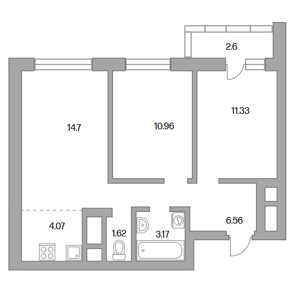 План квартиры