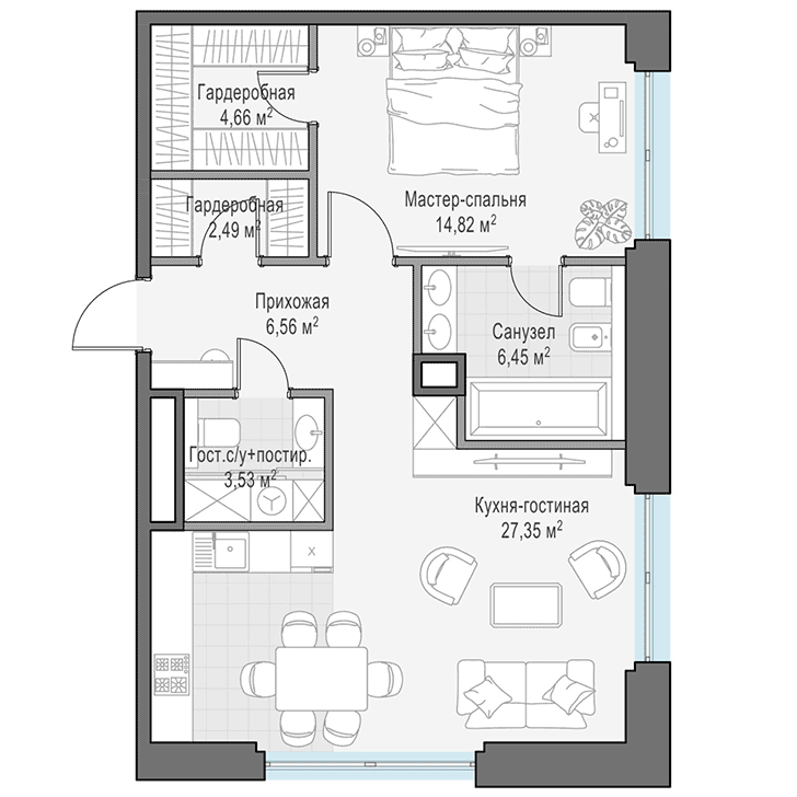 План квартиры