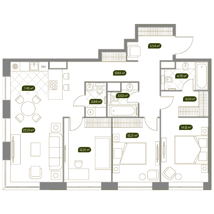 План квартиры