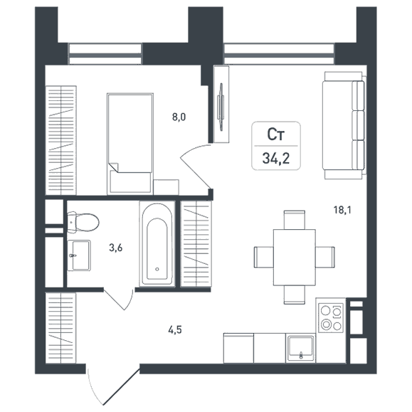 План квартиры