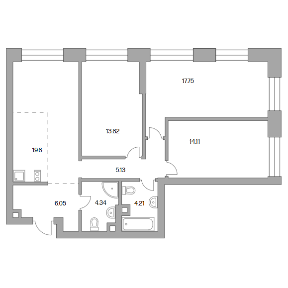 План квартиры