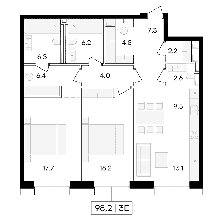 План квартиры