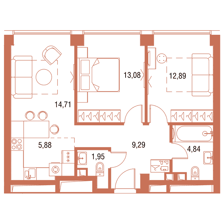 План квартиры