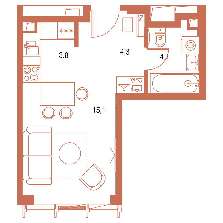 План квартиры