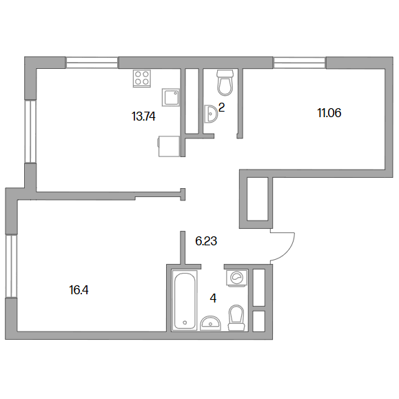 План квартиры