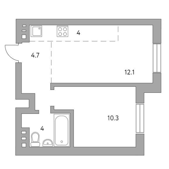 План квартиры