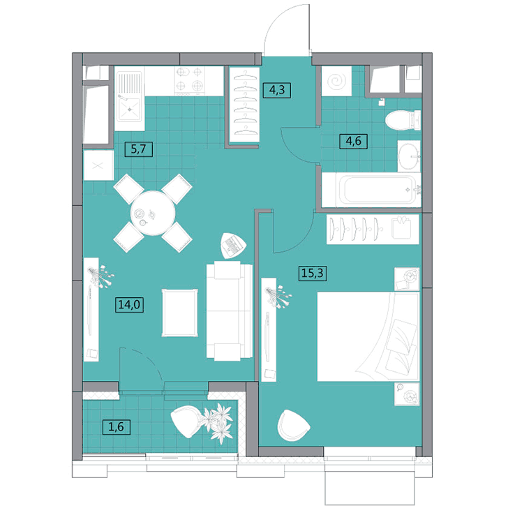 План квартиры