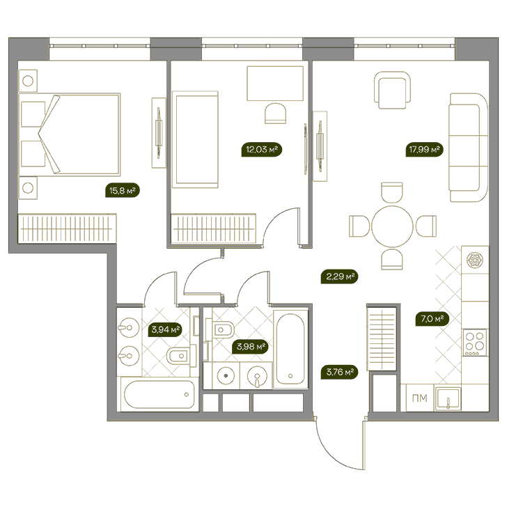 План квартиры