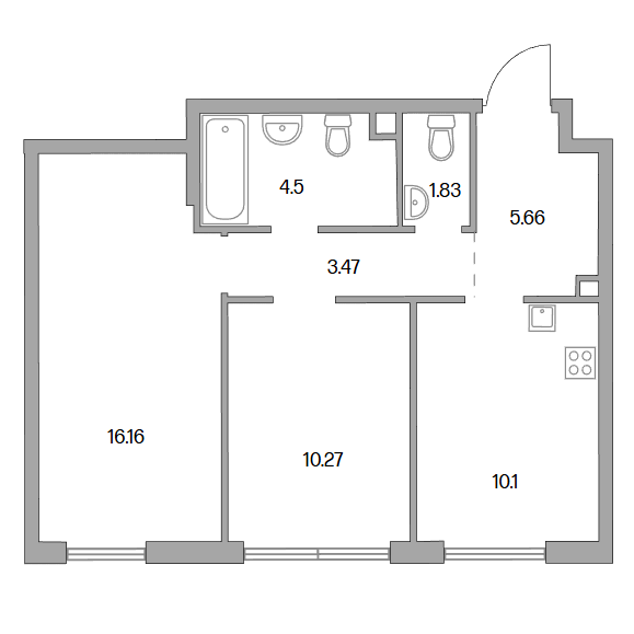 План квартиры