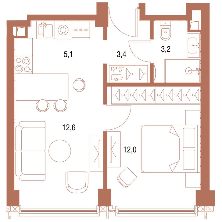 План квартиры