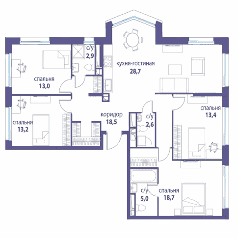 План квартиры