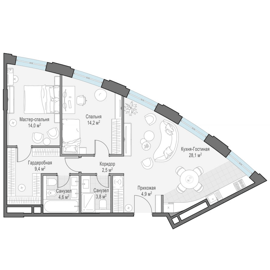 План квартиры