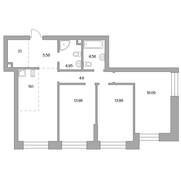 План квартиры