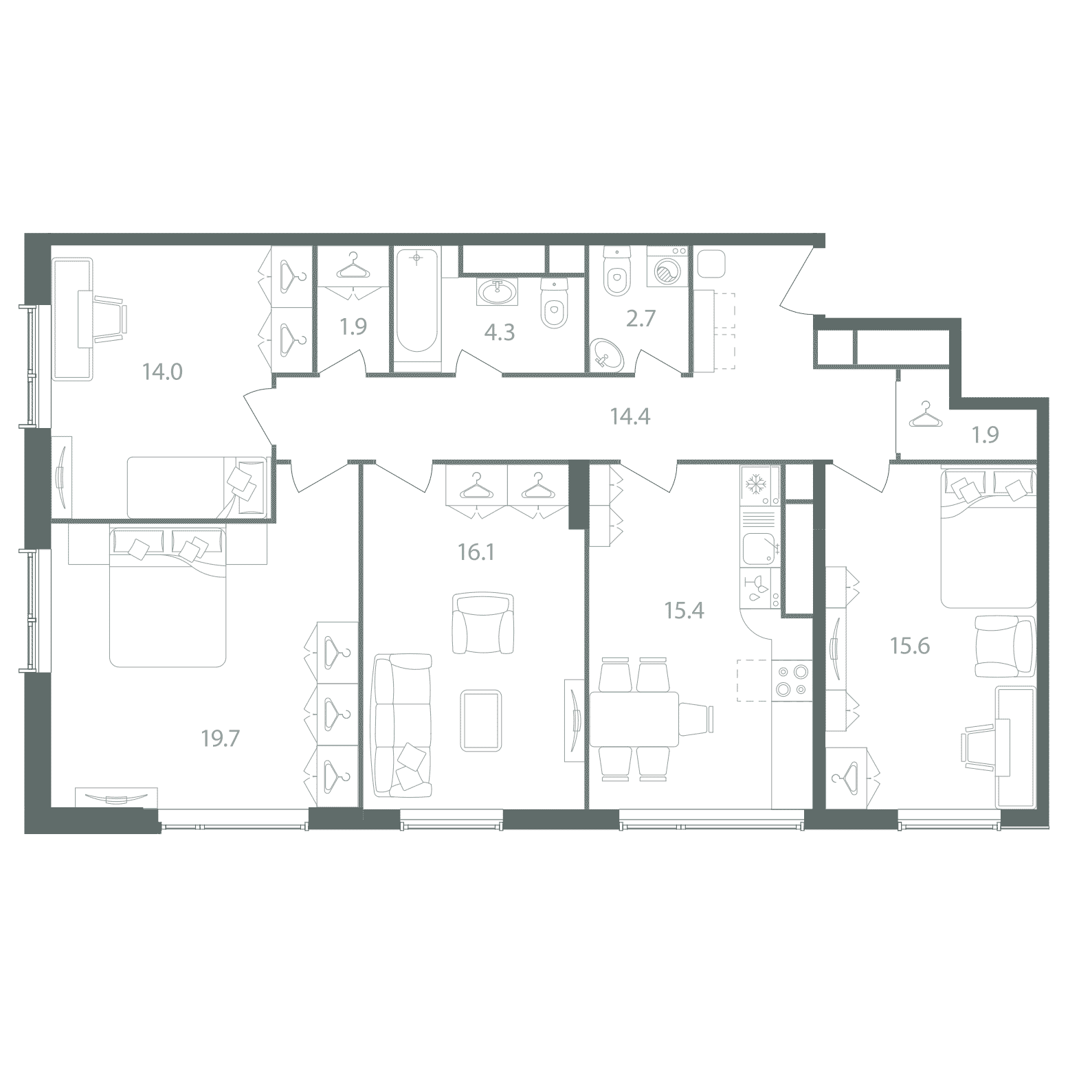 План квартиры