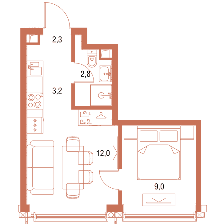 План квартиры