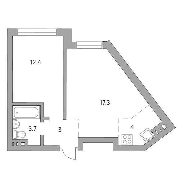 План квартиры