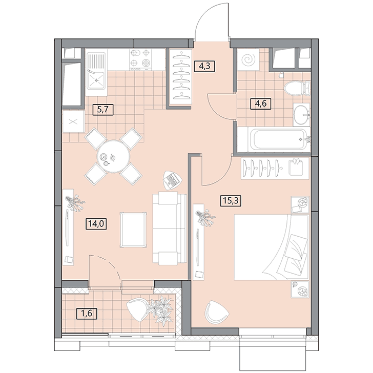 План квартиры