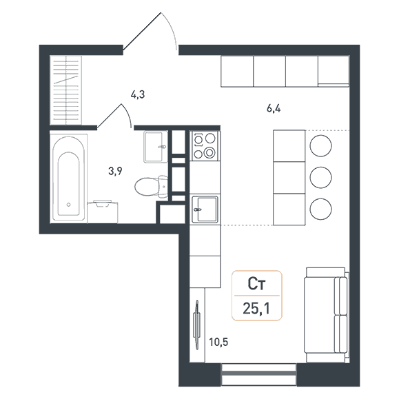 План квартиры