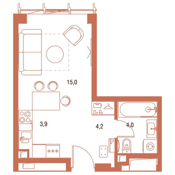 План квартиры