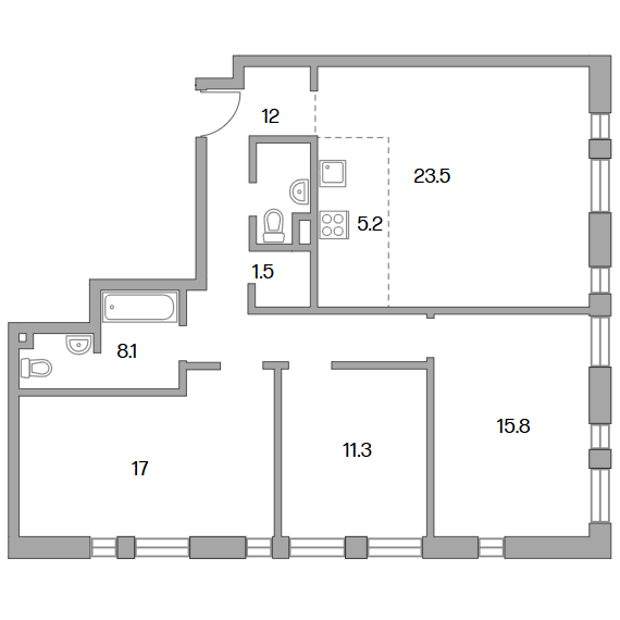 План квартиры