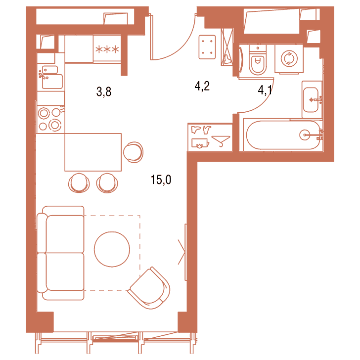 План квартиры