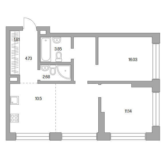 План квартиры