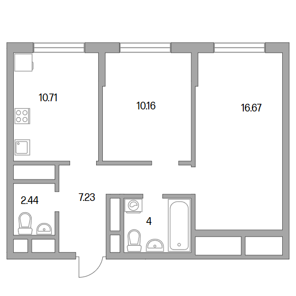 План квартиры