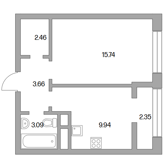 План квартиры