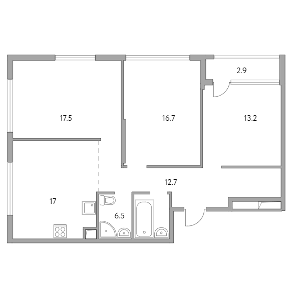 План квартиры