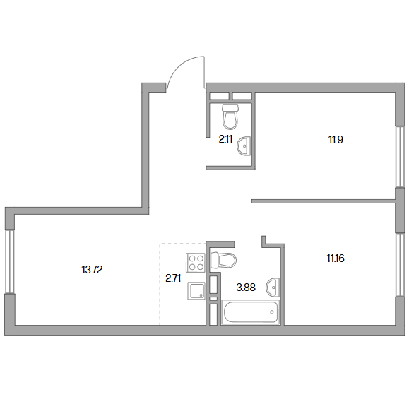 План квартиры