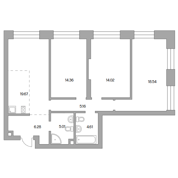 План квартиры