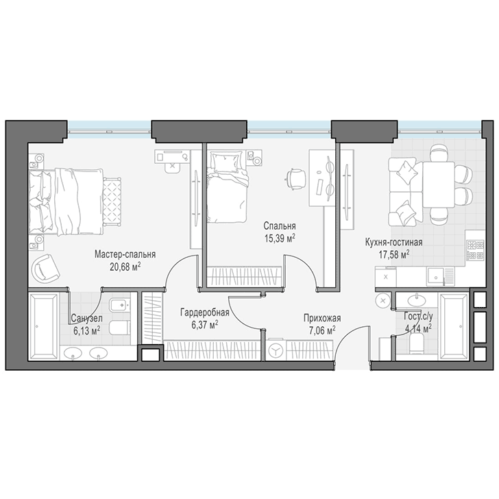 План квартиры