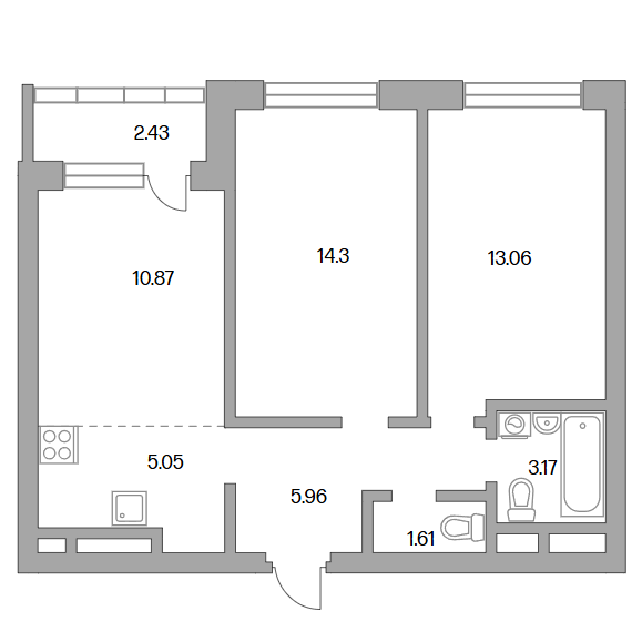 План квартиры