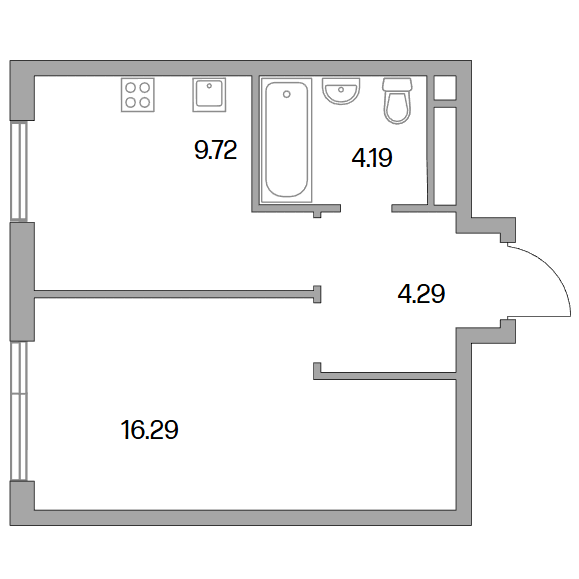 План квартиры