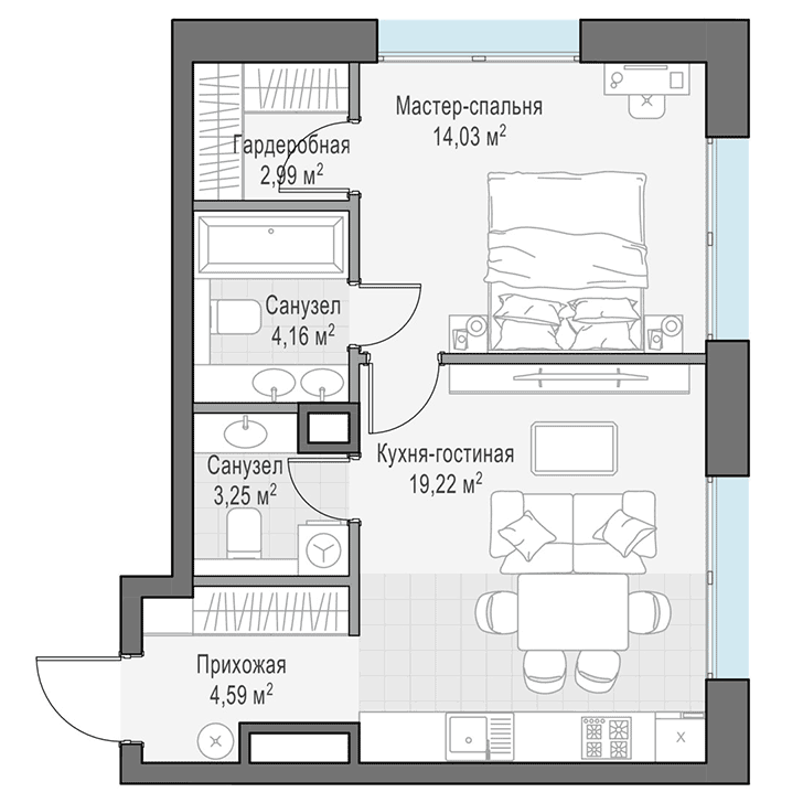 План квартиры