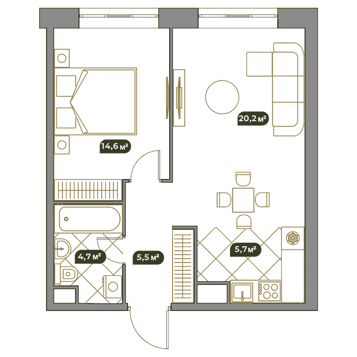 План квартиры