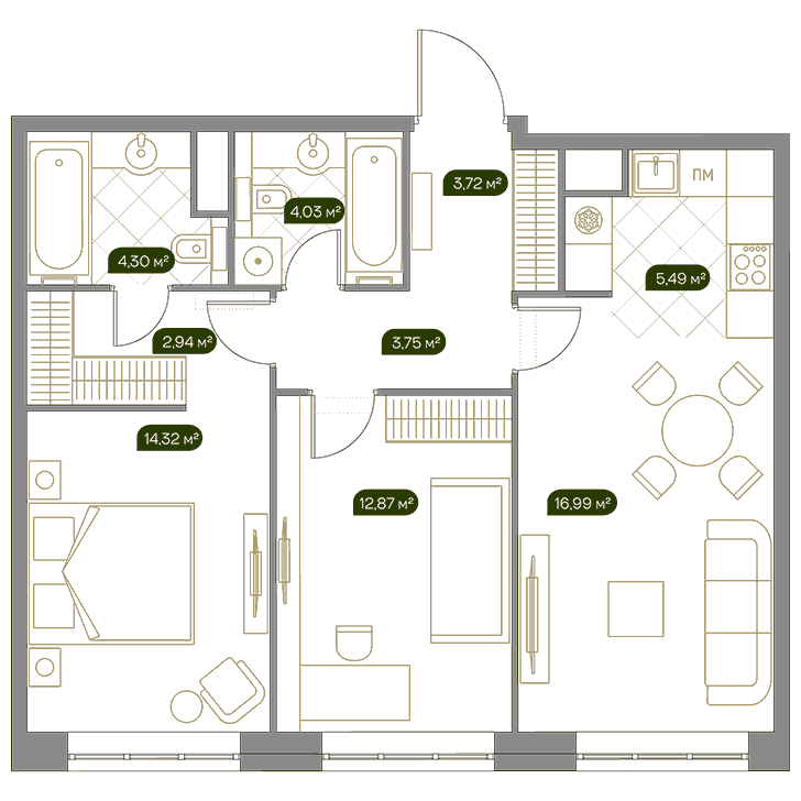 План квартиры