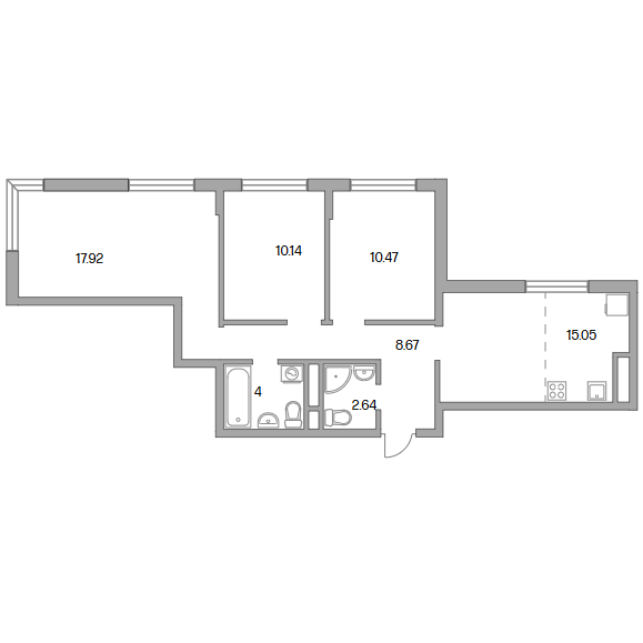 План квартиры