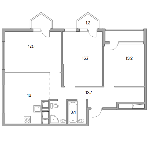 План квартиры