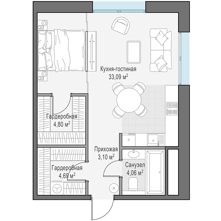 План квартиры