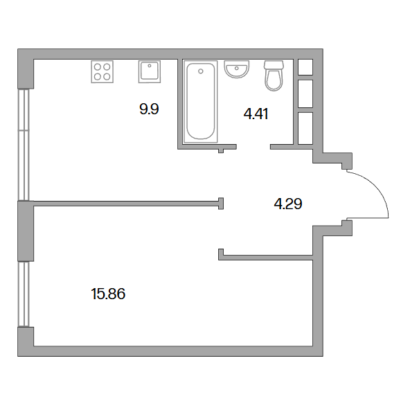 План квартиры