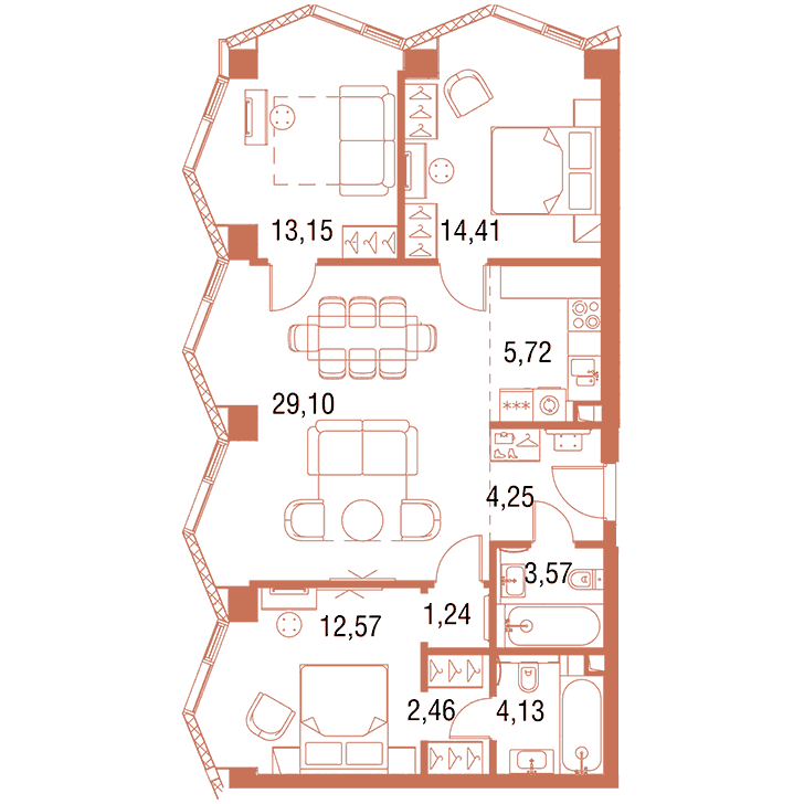 План квартиры