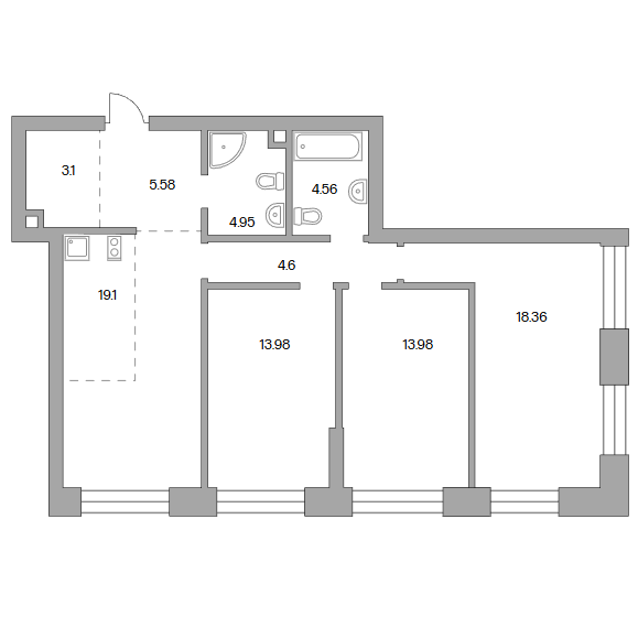 План квартиры