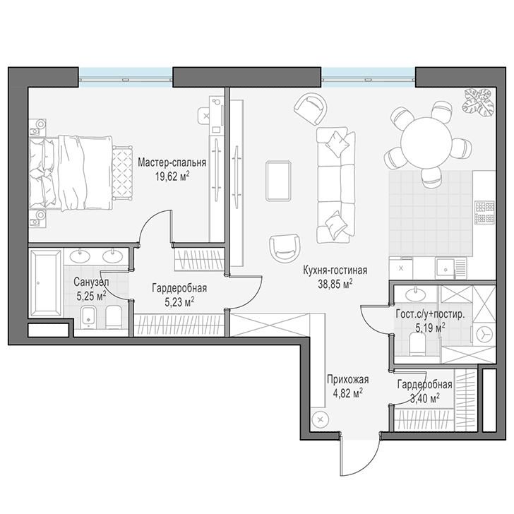 План квартиры