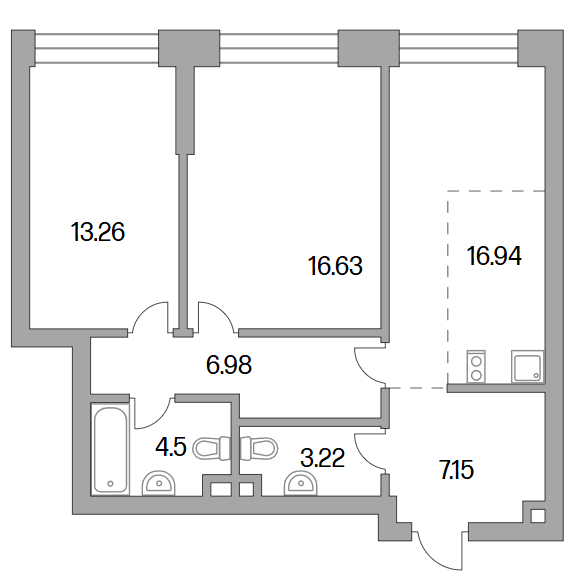 План квартиры